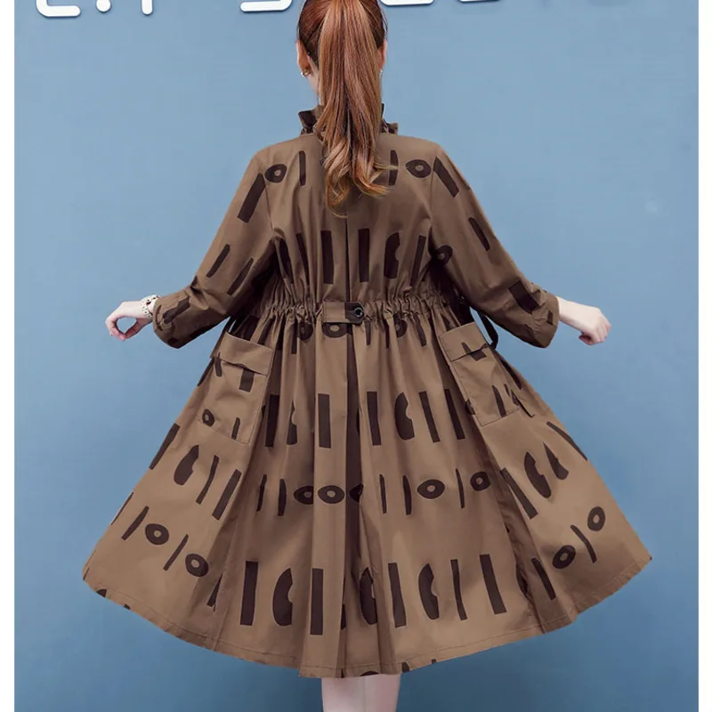 #5648 черный красный коричневый длинное пальто для женщин тонкий с высоким плотно