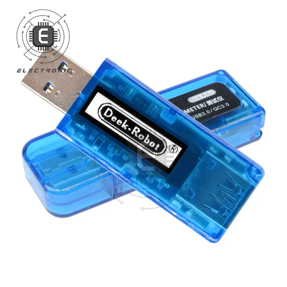 

1 шт. 0,91 дюймовый OLED цифровой дисплей USB 3,0 вольтметр тестер емкости аккумулятора тока и напряжения