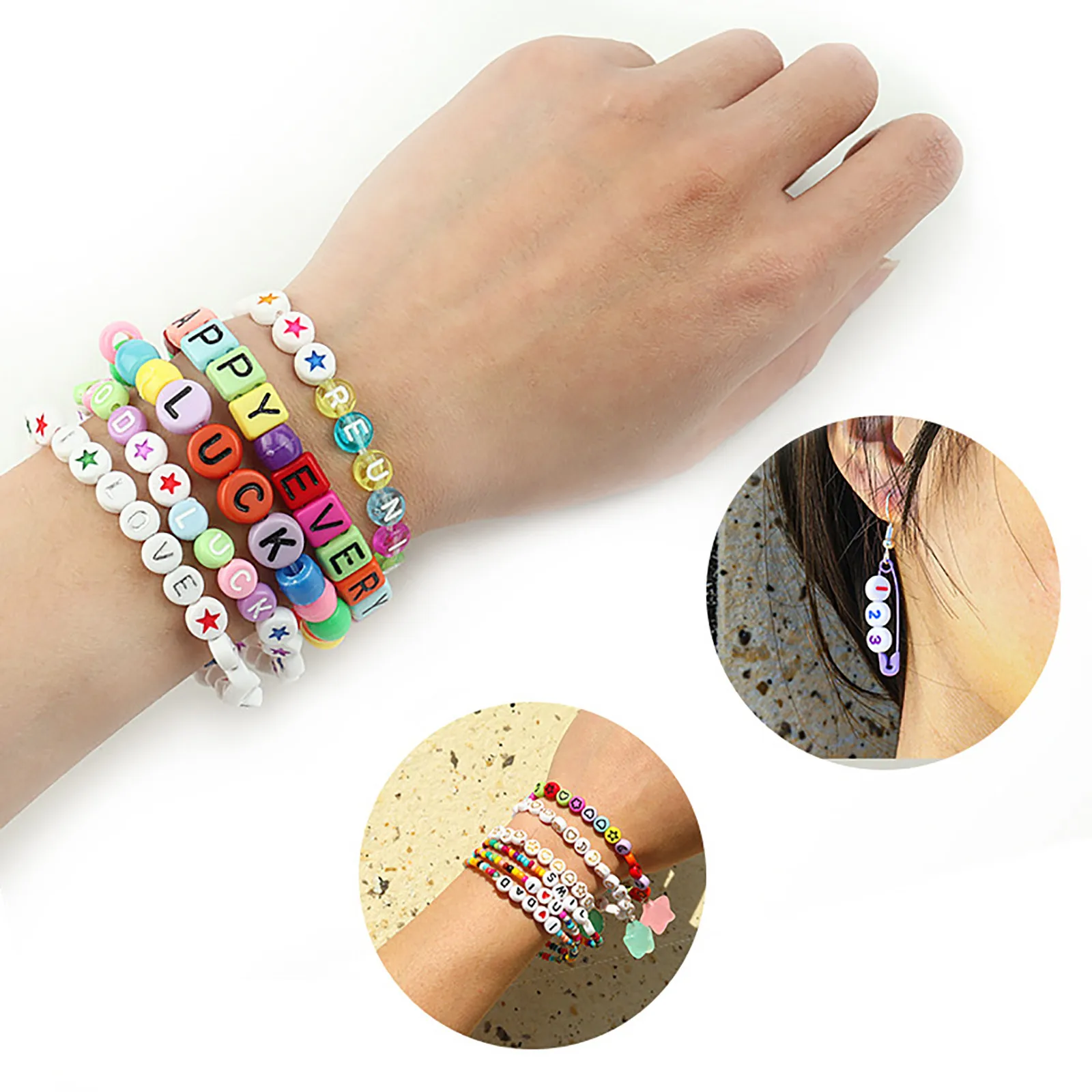 Garment Beads Lovely Resin Small Pendant Rainbow Color Necklace Jewelry Making Sewing Craft Production DIY Process Decoration | Дом и сад