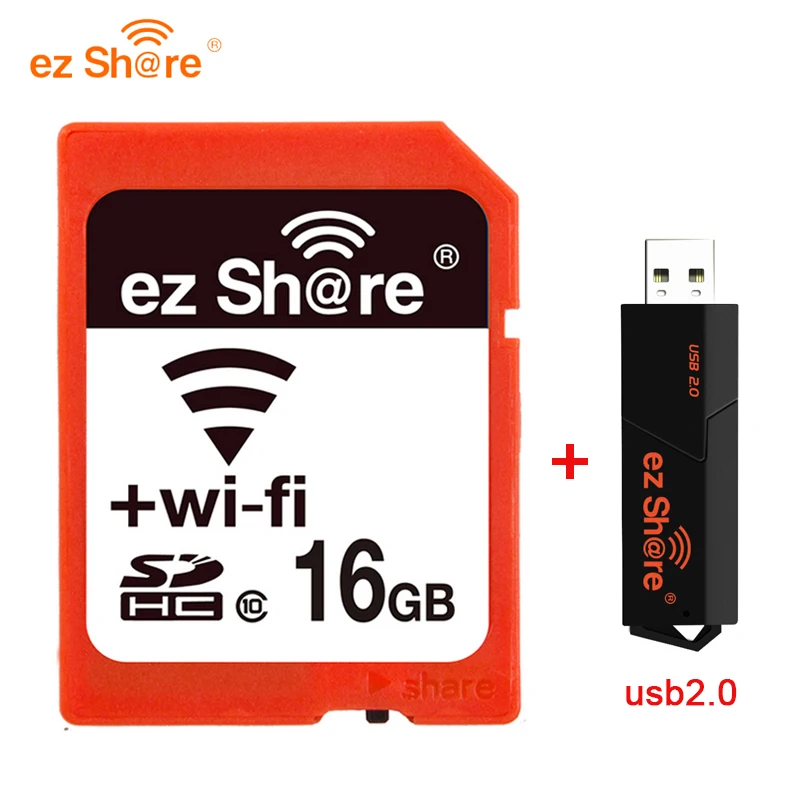 Новинка хит продаж оригинальный бренд EZ Share WIFI sd карта памяти 16 ГБ 32 SDHC 64 SDXC класс 10