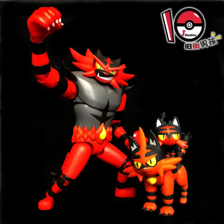 Движущаяся редкая экшн-фигурка Pokemon Torracat в суставах | Игрушки и хобби