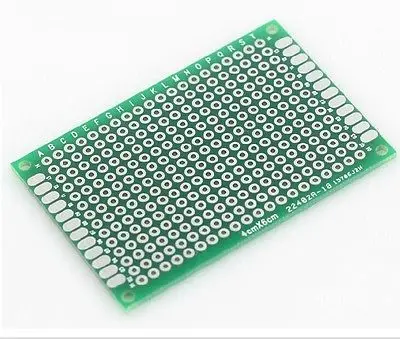10 шт. двухсторонний Прототип PCB Луженая универсальная плата 4x6 4*6 см для arduino diy Электроника