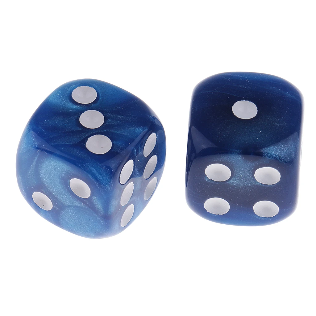 20pcs D6 Spot Dice D10 Digital Set For Board Card Game Props | Спорт и развлечения