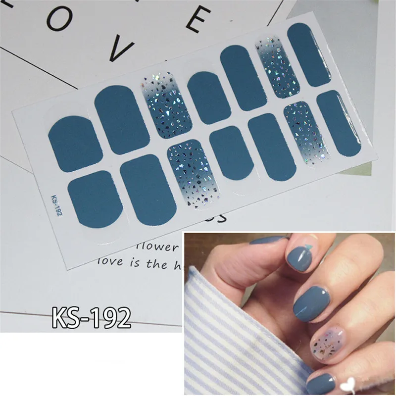 Советы для дизайна ногтей полное покрытие самоклеющиеся наклейки Переводные