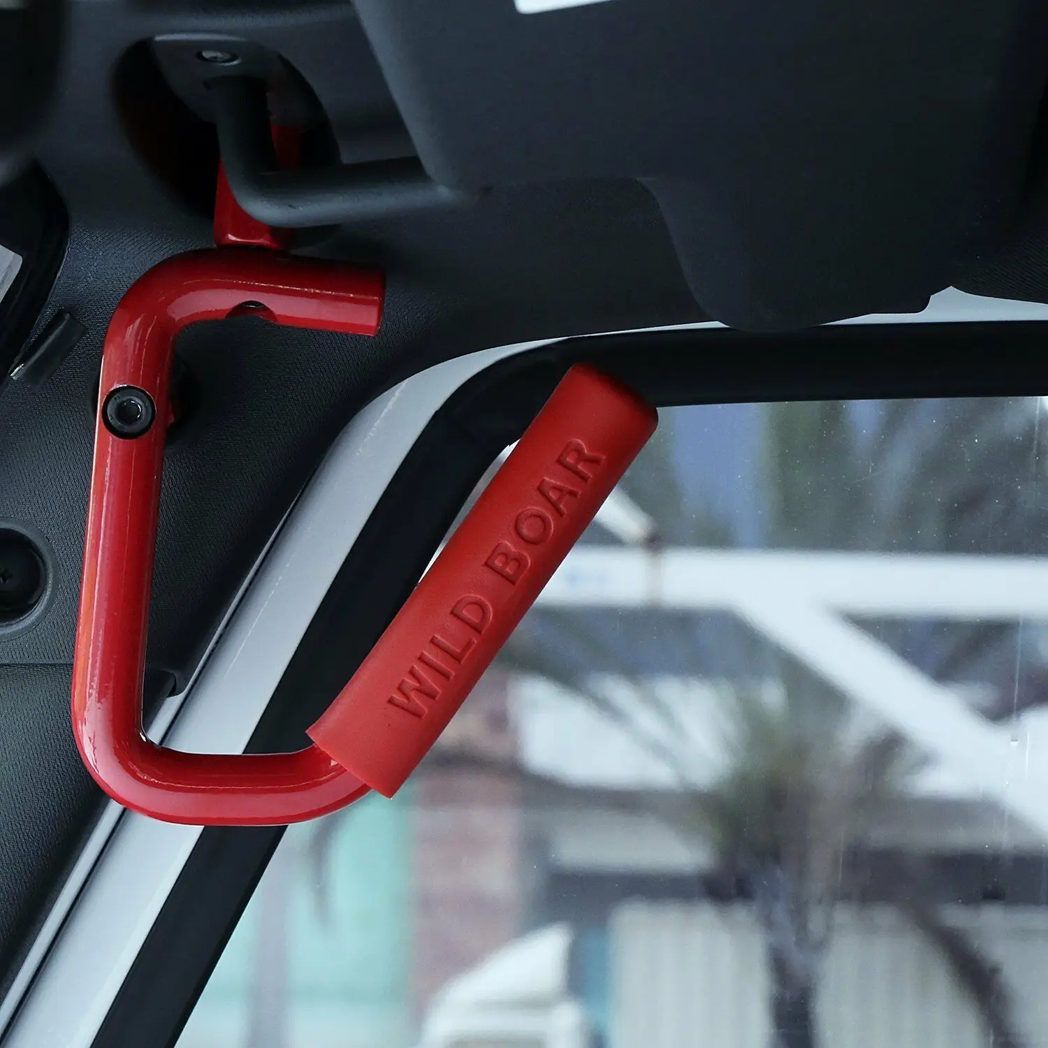 Передняя рукоятка захвата для 2007-2017 Jeep JK Wrangler и неограниченная часть черного
