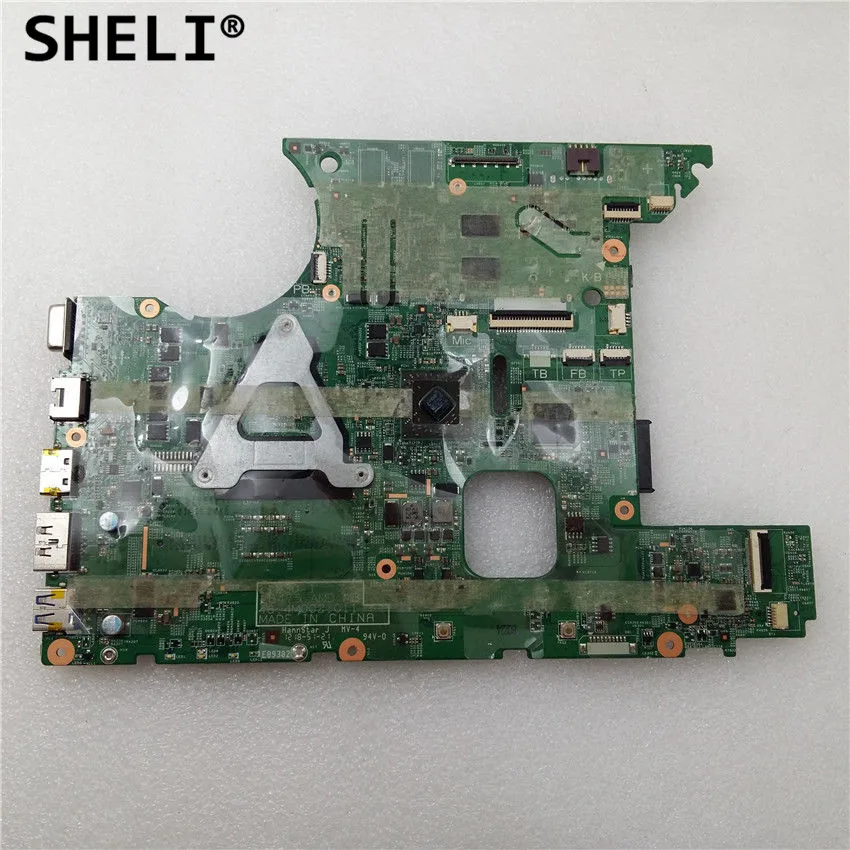 SHELI для Lenovo B475 материнская плата 48.4M002.011 с 216-080900 графическим чипом | Компьютеры и