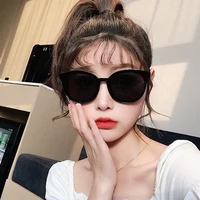 womens sunglasses korean style sun glasses round face street snap big face slimming uv protection outdoor accessories