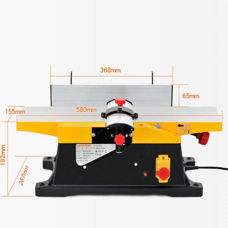 Multifunctional Woodworking Planer Table-type Woodworking Planer Household Electric Tool Small Planer Table Planer