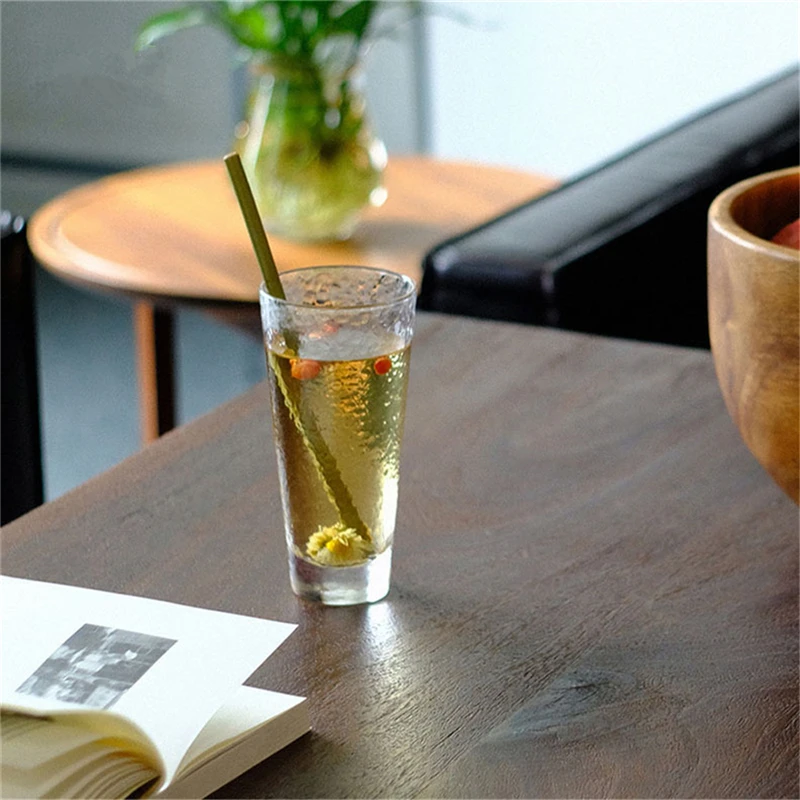 15 шт./компл. 20 см Бамбуковые соломинки многоразовые питьевые для вечеринки дня