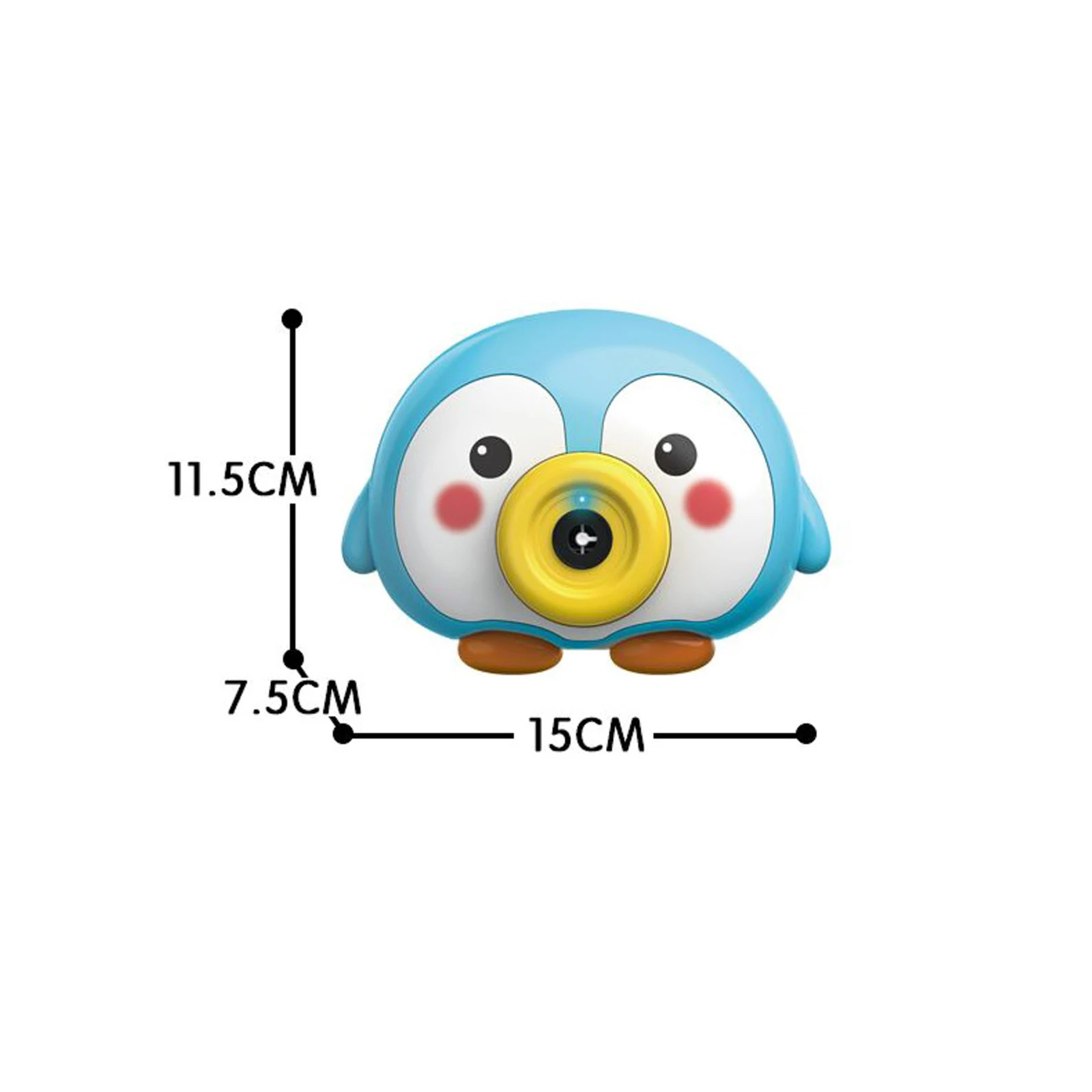 

Cute Penguin Duck Electric Bubble Machine Automatic Bubble Camera Children Soap Bubbles Blower Electric Music Light Toy Kid Gift