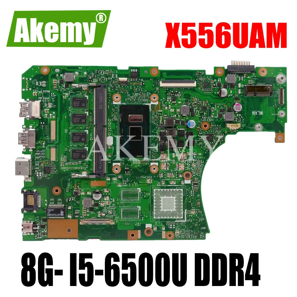 

Новинка! X556UV REV3.1 материнская плата для ноутбука For For For Asus VivoBook X556UA X556UAM X556UAK X556UJ оригинальная материнская плата 8G-RAM I5-6200U DDR4