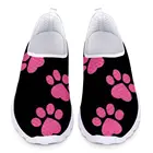 Кроссовки HYCOOL для мужчин и женщин, модная удобная Уличная обувь с принтом кошачьих лап и собачьих лап для студентов и подростков, спортивные беговые кроссовки