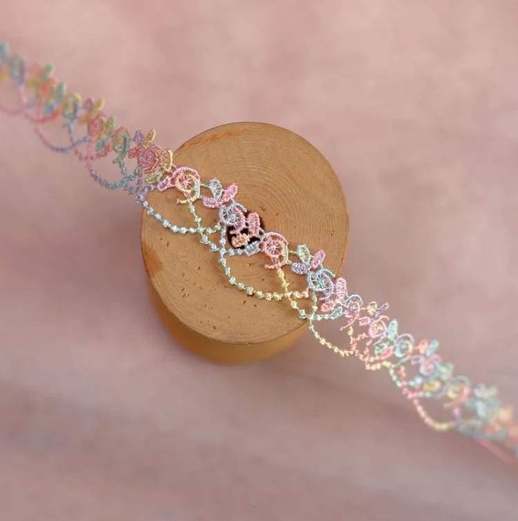 Кружевная аппликация для одежды домашнего текстиля 3 метра | Дом и сад