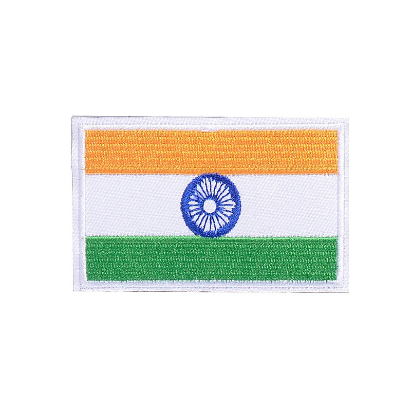 Флаги Азии вышивка значки Япония иreal Индия Россия Корея и другие флаги повязка на