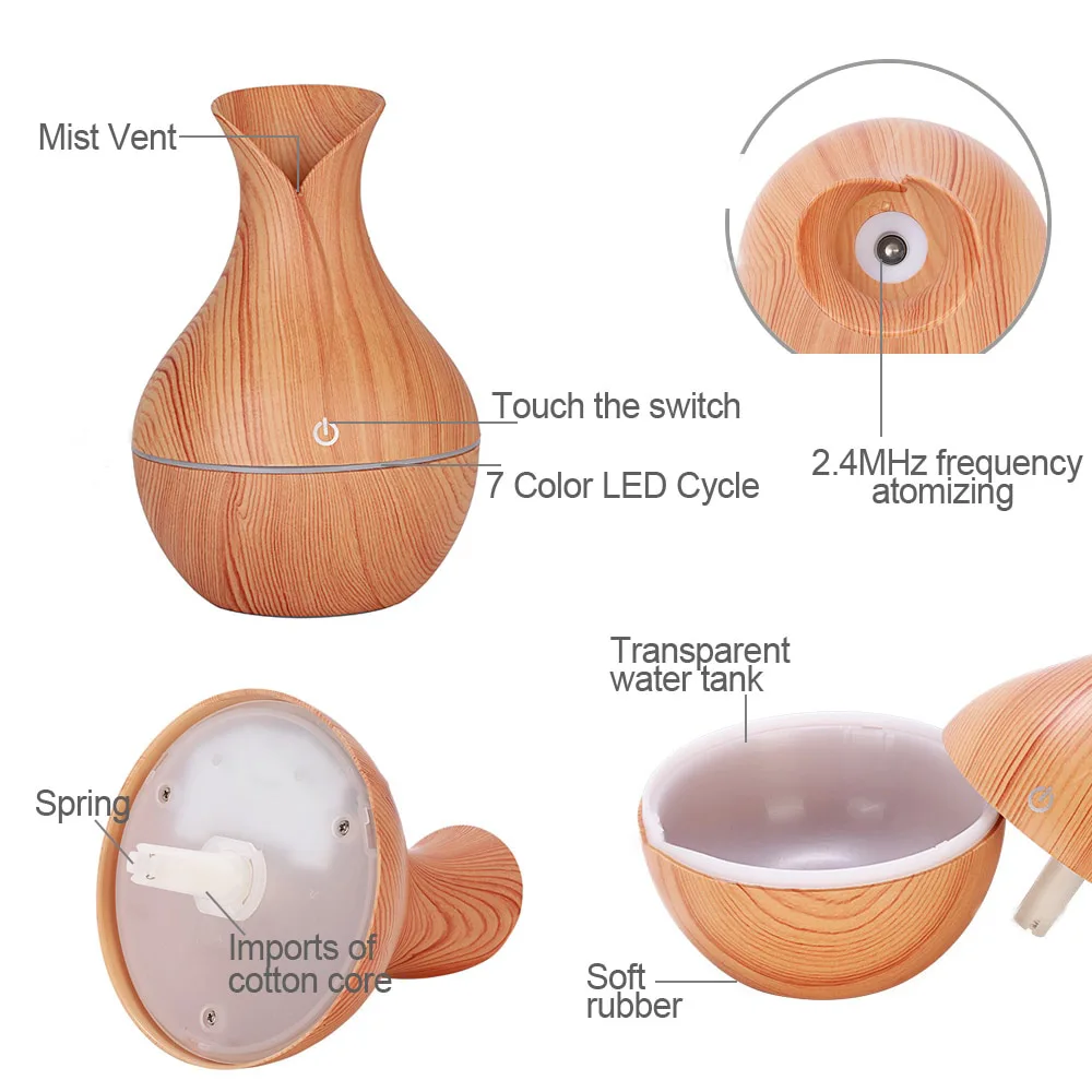 Диффузор ультразвуковой увлажнитель воздуха эфирные масла Арома домашнего