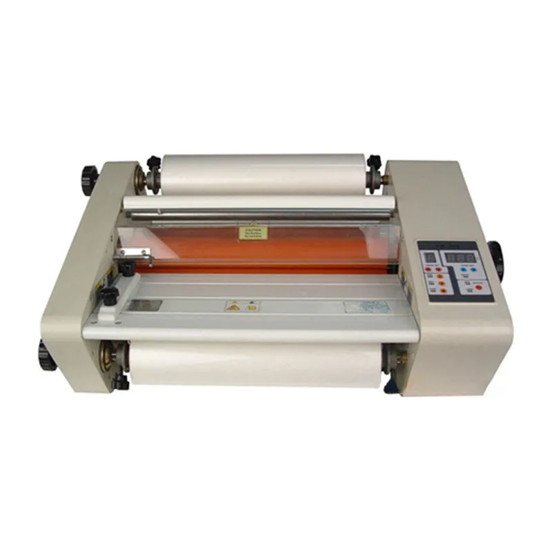 FM360 110v / 220v A3 Paper Laminating Machine Four Rollers Worker Card Office File Laminator LE