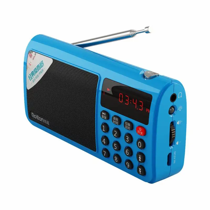 FM/MW/SW радио Rolton T50 портативный мировой диапазон стерео радио динамик MP3 музыкальный плеер SD/TF карта для ПК iPod Телефон R60