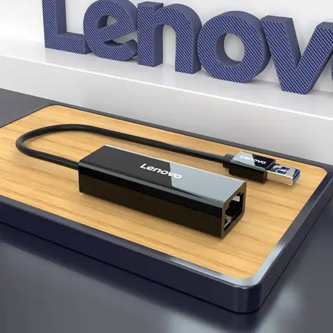 Сетевая карта Lenovo USB 3,0 адаптер Ethernet к RJ45 для ТВ-приставки для ПК Wins для Nintendo переключатель 10000 на гигабитный адаптер 1000 Мбит/с