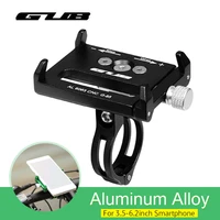 gub aluminumplastic bike phone holder for 3 5 6 2 smartphone adjustable bicycle handlebar gps holder cycling mount bracket