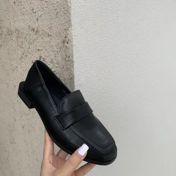 

Shoes Woman 2021 Modis Square Toe Casual Female Sneakers Oxfords Autumn Low Heels British Style Flats New On Heels Cute Round Le