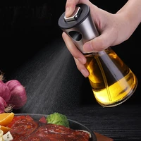 oil dispenser bottle oil spray bottle stainless steel glass spray bottle for bbq kitchen cooking grilling roasting spray tools
