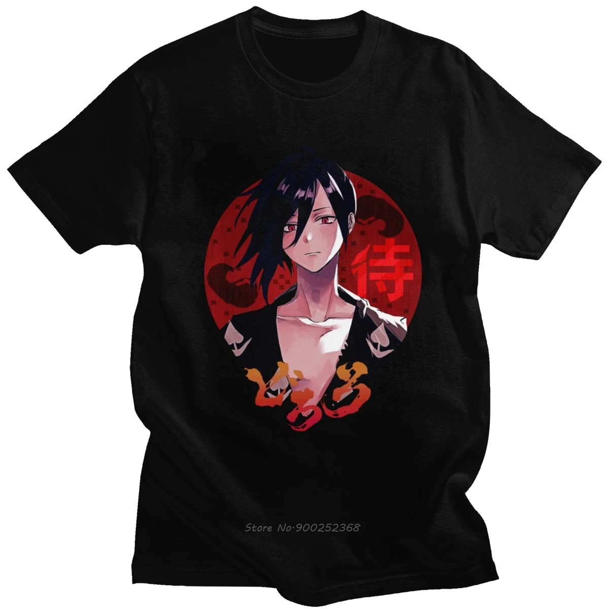 Футболка Hyakkimaru Dororo мужская с круглым вырезом модная рубашка коротким рукавом