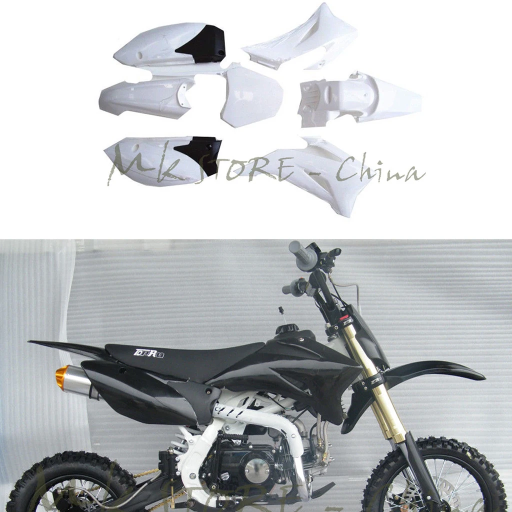 Пластиковая боковая крышка обтекателя наборы для Yamaha TTR110 TTR 110 Dirt Pit Bike 140cc |