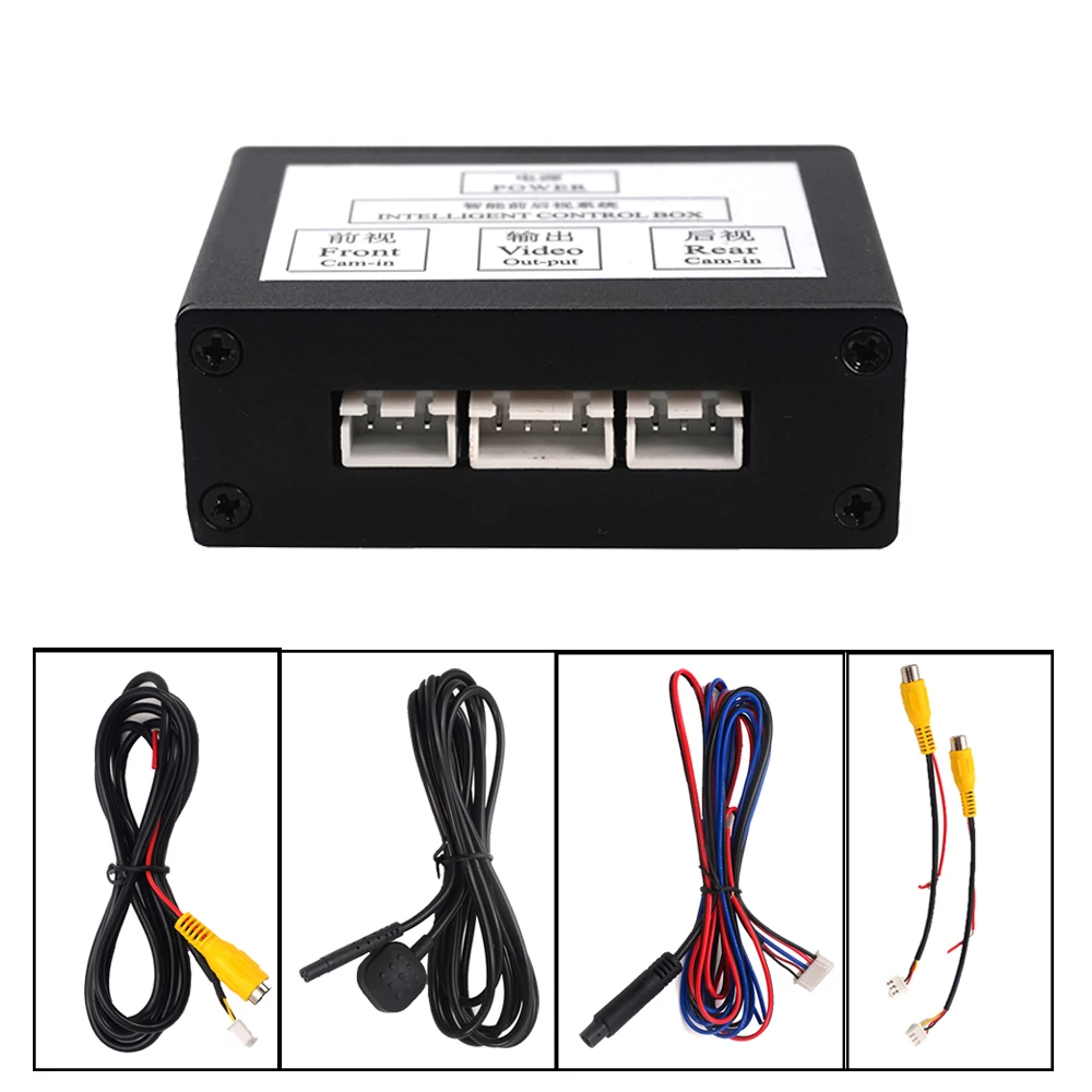 Автомобильный конвертер каналов для парковочной камеры переключатель