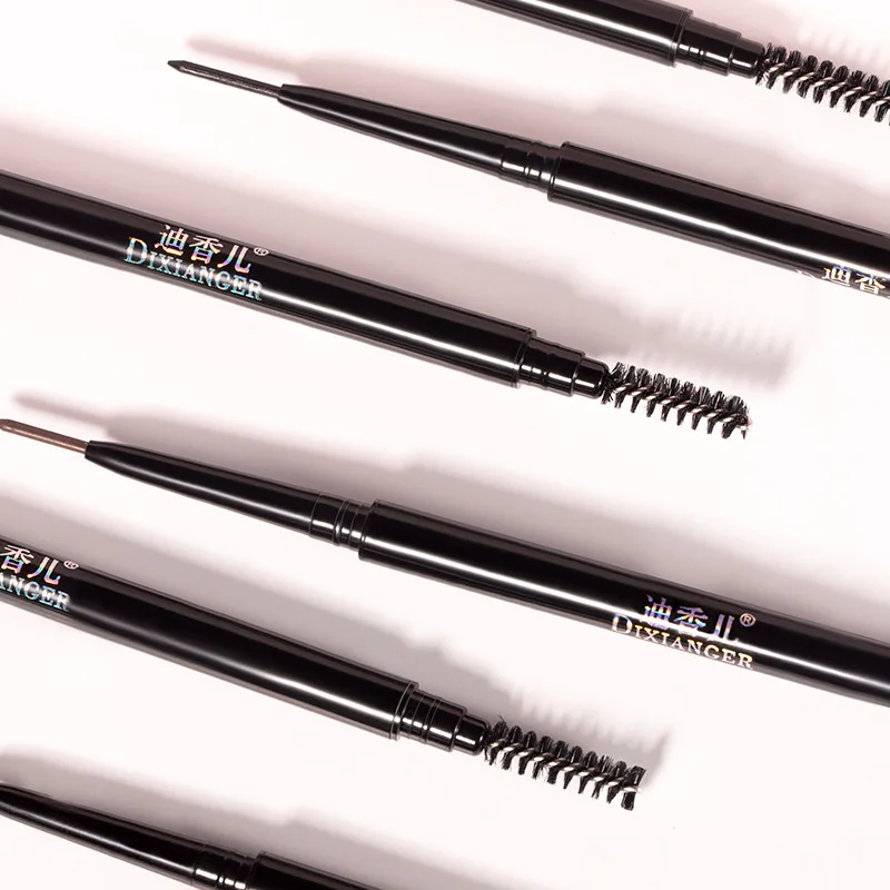 2Pcs Ultra-fine Double Head Eyebrow pencil 5 Colors Tips Liquid pen Waterproof Lasting Natural Eye brow Tattoo Makeup | Красота и