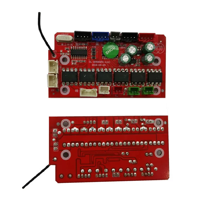 1pc RC Receiving Board for Huina 583 Alloy Model Loader Accessories Receiver Main PCB Used 7.4V Lipo Battery Receive Plate | Игрушки и