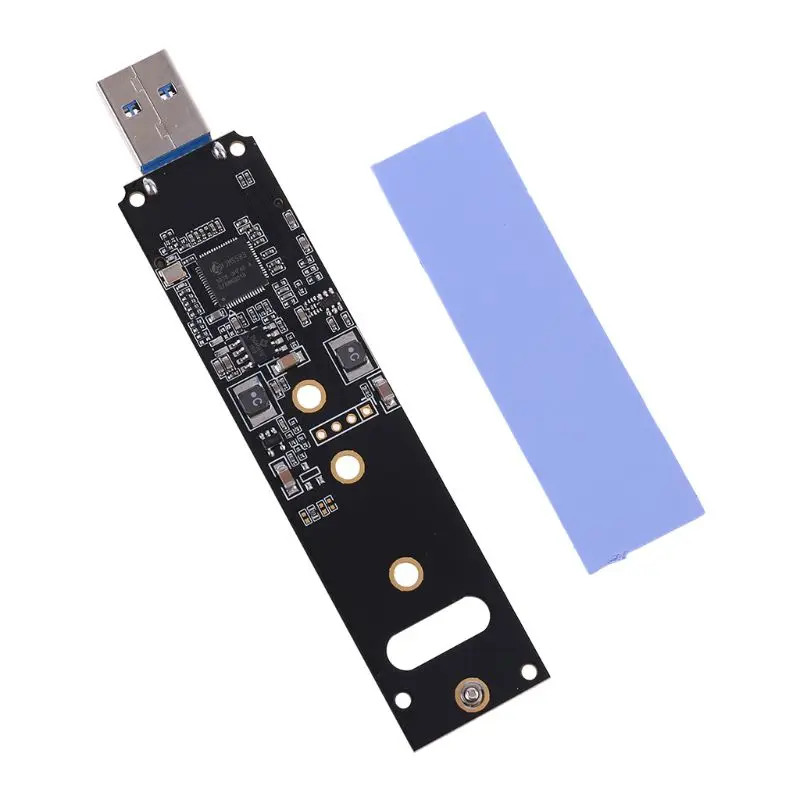Портативный высокопроизводительный NVME к USB адаптеру M.2 SSD к type-A картам USB 3,1 Gen 2 мостовой чип к M2 SSD Key M