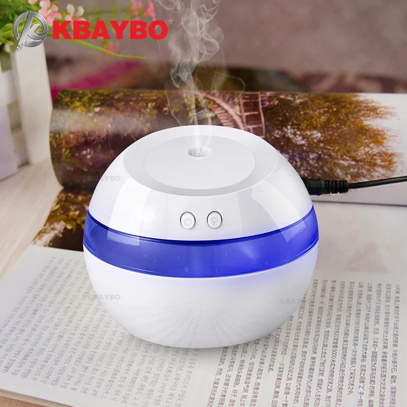 

290ml Ultrasonic Air Aroma Humidifier for home LED Lights Aromatherapy Essential Oil Aroma Diffuser