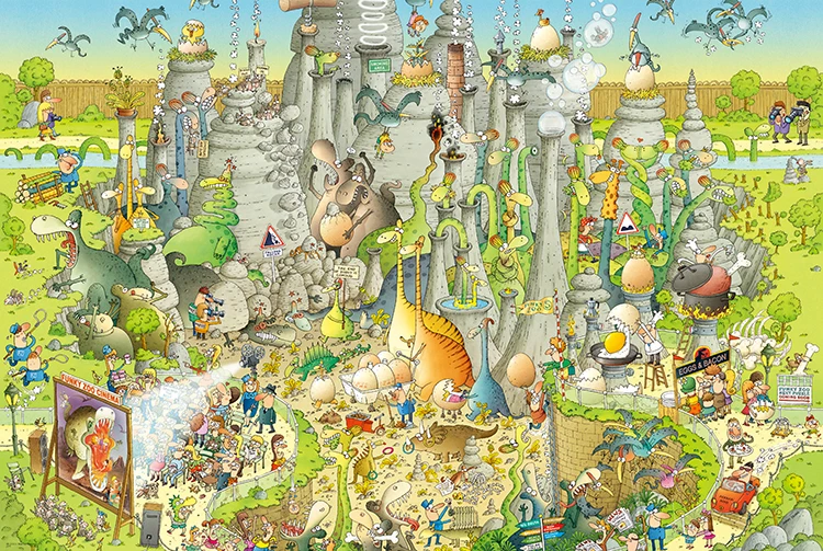 puzzle 300 pieces Динозавр мир 300 500 1000 штук головоломки деревянные Мультяшные динозавры Пазлы для взрослых 1000 штук головоломки игры Детские игрушки - Цвет: puzzle 300 pieces