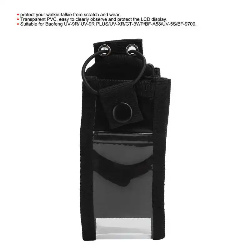 Для Baofeng UV9R Плюс/UV XR/BF A58/UV 5S/BF 9700 с плечевым ремнем сумка|Пульты ДУ| |
