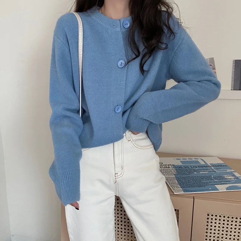 

Осень 2021, зимний свитер, женские топы, вязаный пуловер, женская мягкая теплая толстая верхняя одежда