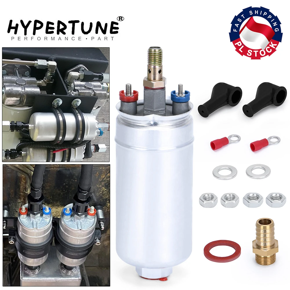 Внешний топливный насос Hypertune 044 внешний для OEM:0580 254 Poulor 300lph 044|Топливные насосы| |