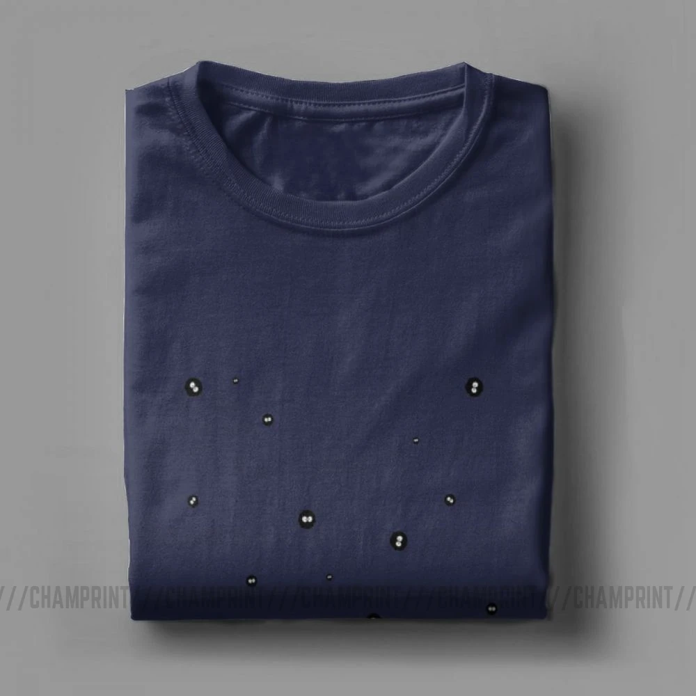 Футболка мужская с круглым вырезом и коротким рукавом из натурального