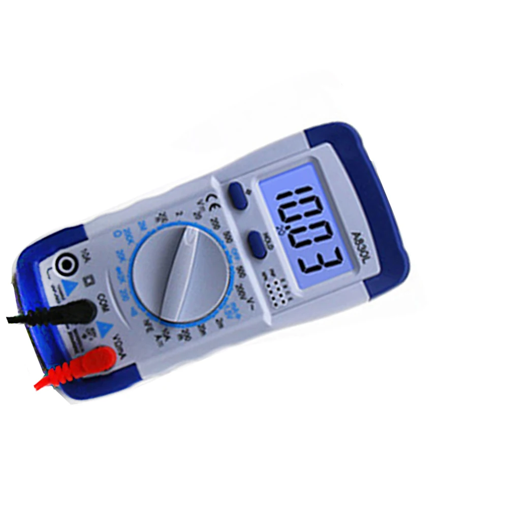Цифровой мультиметр с ЖК дисплеем вольтметр амперметр постоянного и переменного
