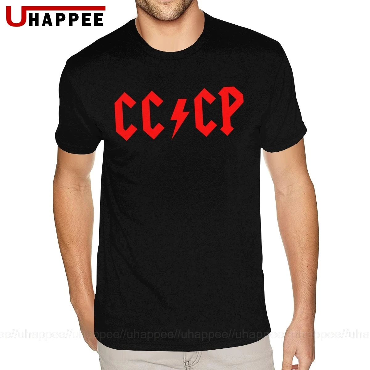 Лучшие мужские рубашки CCCP 5XL с коротким рукавом синяя футболка | Мужская одежда