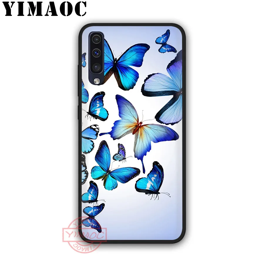 YIMAOC бабочка Красочный Рисунок художественный чехол для Samsung A10s A20s A30s A40s A50s A60 A70 A6 A7