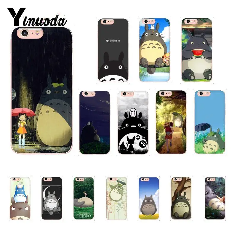 Yinuoda мультфильм студия Ghibli Тоторо клиент высокое качество чехол для телефона iPhone
