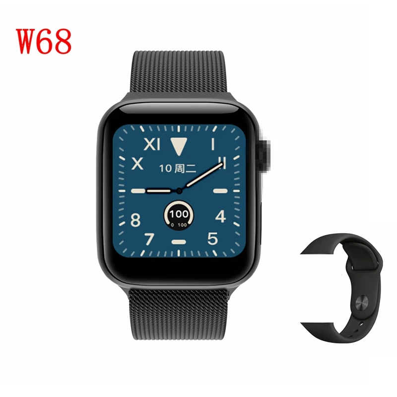 9 Часы 5 IWO 12 Pro Bluetooth Смарт часы W68 1:1 Смарт часы 44 мм чехол для Apple iOS Android телефон сердечного ритма PK IWO 11 lite P70 - Цвет: 9
