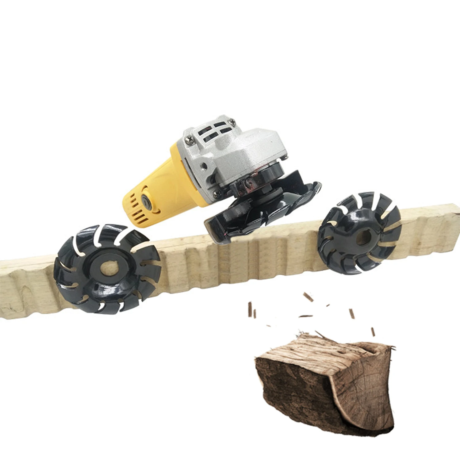 Диск для резьбы по дереву 90 мм 12 зубьев 16 диск формирования отверстия угловой