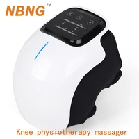 smart knee massage laser heating physiotherapy knee massage leg massage vibration heating knee massager knee pad massage