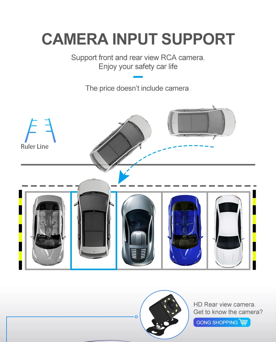 Isudar автомобильный мультимедийный плеер gps Android 9 2 Din для VW/Volkswagen/POLO/PASSAT/Golf радиокамера 8 Core rom 64 игровой ноутбук DSP
