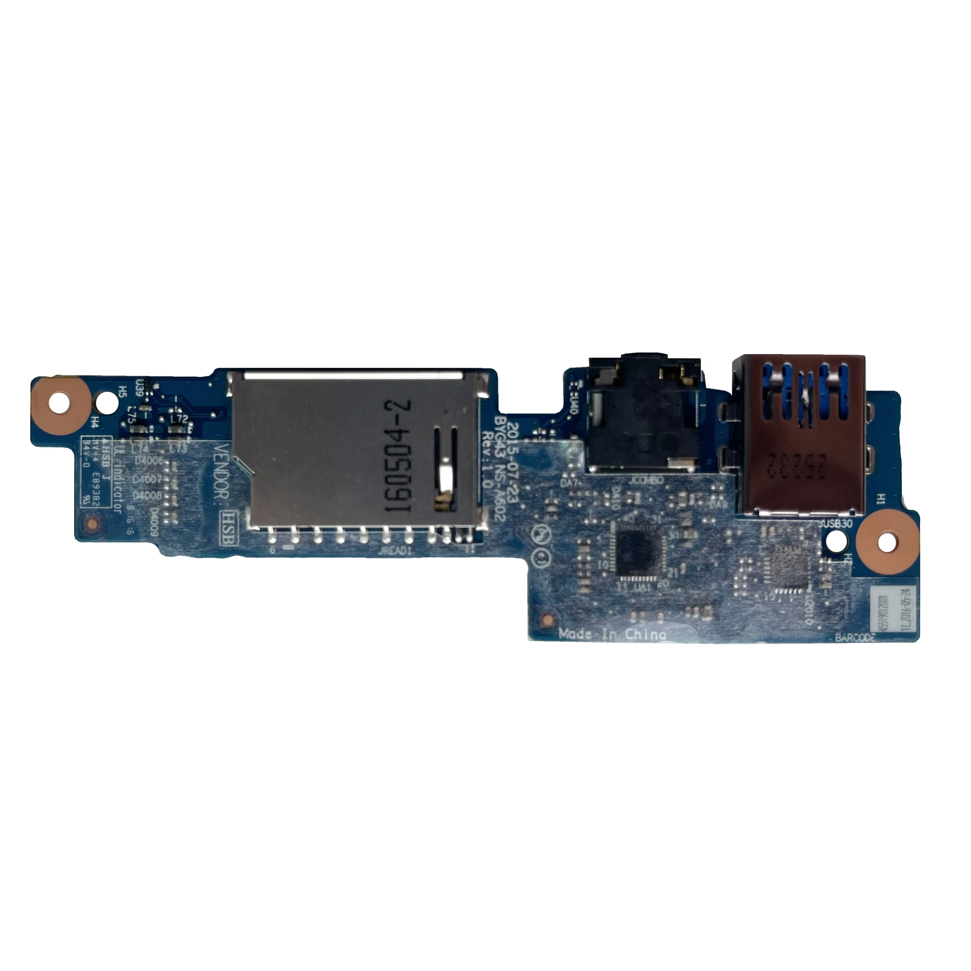 LSC Оригинал для Lenovo 700 14ISK NF A381 DA30000ES40 аудио USB плата BYG43 NS A602 BTUU1 Плата|Компьютерные