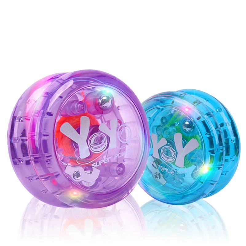 1 шт. подшипник двухсторонняя красочная лампа yoyo мяч детские игрушки для