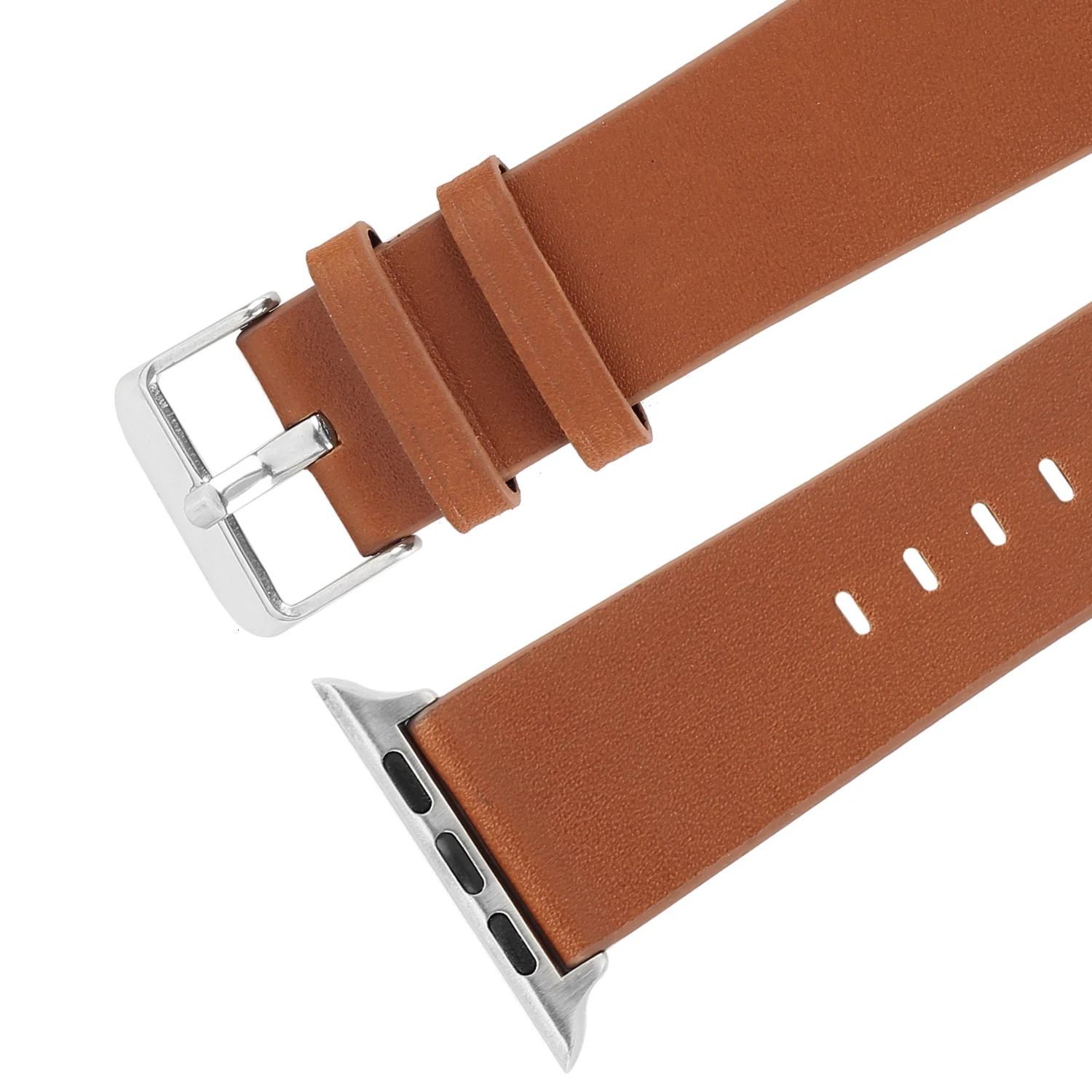 Модный ремешок из воловьей кожи для apple watch series 5 4 3 2 1 ремешок 44 мм для iwatch 38 мм 42 мм браслет умные аксессуары на запястье