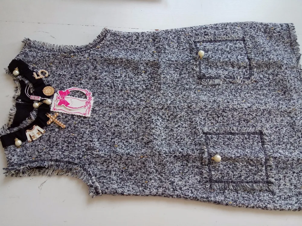 Роскошные Для Женщин Осенние твидовые розовое офисные вечерние платье Zomerjurk Dames