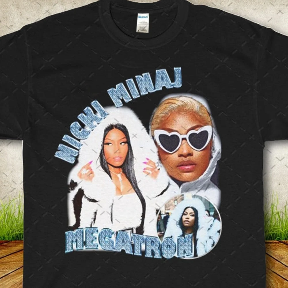 

Nicki Minaj T shirt 90s Retro Vintage Rap Tee Hip Hop Men's Women Shirt
